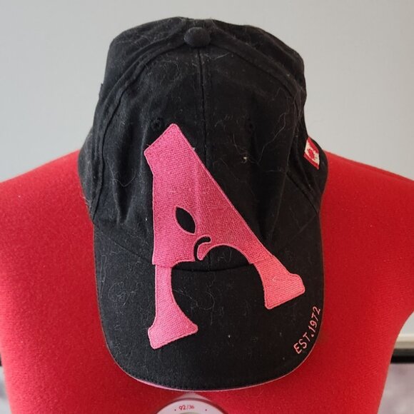 Accessories - Black & Pink “A” for Apple Saddlery Logo Cap | Street Fae | OS